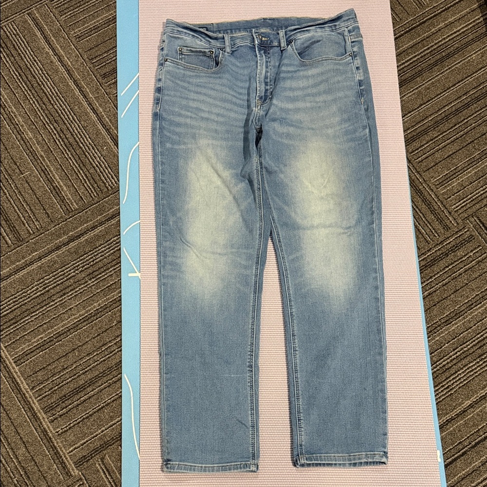 Men's Flag & Anthen Straight Leg Washed Jeans
